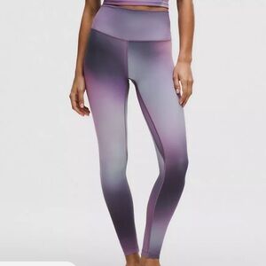 NEW lululemon Align High-Rise Pant 25" in Aurora Haze Purple Multi
